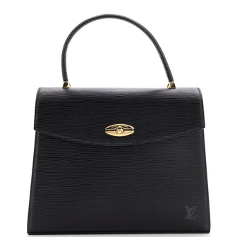 Louis Vuitton Malesherbes Handbag Epi Leather