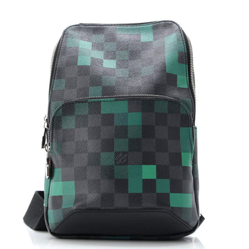 Louis Vuitton Avenue Sling Bag Limited Edition Damier Graphite Pixel