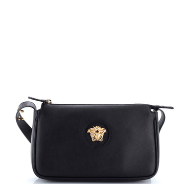 Versace Medusa Chain Zip Shoulder Bag Leather