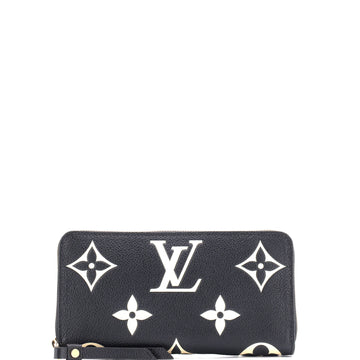 Louis Vuitton Zippy Wallet Bicolor Monogram Empreinte Giant