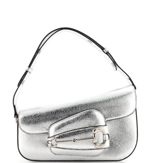 Gucci Horsebit 1955 Asymmetric Shoulder Bag Leather Small