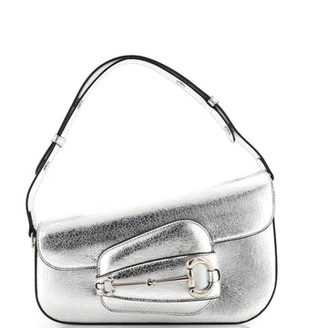 Gucci Horsebit 1955 Asymmetric Shoulder Bag Leather Small