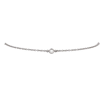 Tiffany & Co. Elsa Peretti Diamonds by the Yard 3 Stone Bracelet Platinum with Diamonds