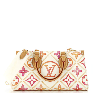 Louis Vuitton OnTheGo Tote By The Pool Monogram Tile Canvas East West