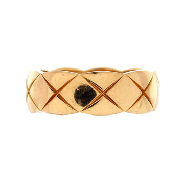 Chanel Coco Crush Ring 18K Beige Gold Small