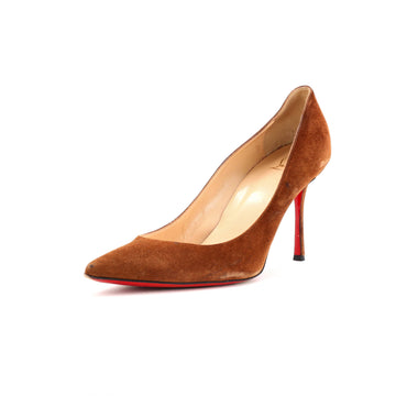 Christian Louboutin Women's New Decoltissimo Pumps Suede 100