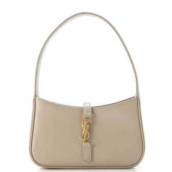 Saint Laurent Le 5 a 7 Hobo Leather Mini