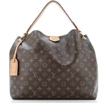 Louis Vuitton Graceful Handbag Monogram Canvas MM