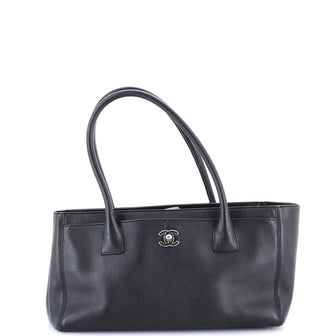 Chanel Cerf Executive Tote Leather Small