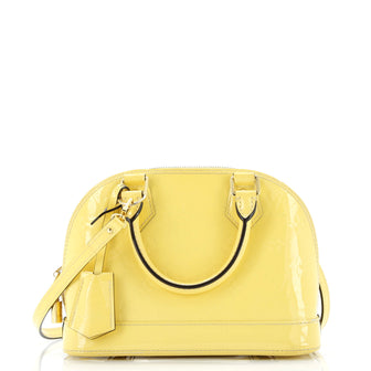 Louis Vuitton Alma Handbag Monogram Vernis BB