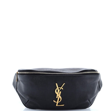 Saint Laurent Classic Monogram Belt Bag Leather