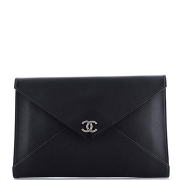 Chanel Envelope Clutch Caviar Large
