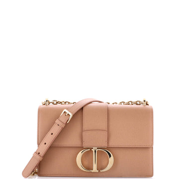 Christian Dior 30 Montaigne Chain Flap Bag Leather