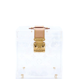 Louis Vuitton Cube Scott Box Monogram Plexiglass