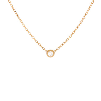 Cartier Cartier D'Amour Pendant Necklace 18K Yellow Gold and Diamond Small
