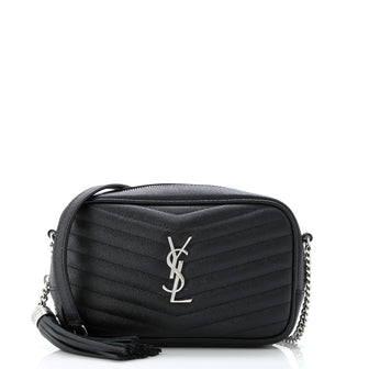 Saint Laurent Lou Camera Bag Matelasse Chevron Leather Mini