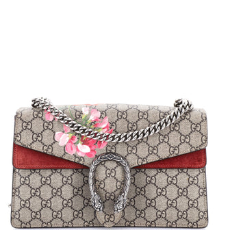 Gucci Dionysus Bag Blooms Print GG Coated Canvas Small