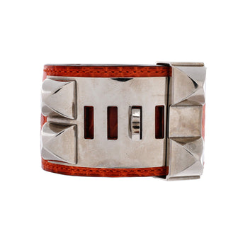 Hermes Collier de Chien Bracelet Alligator