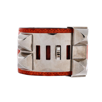 Hermes Collier de Chien Bracelet Alligator