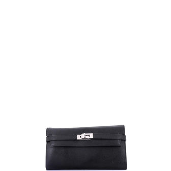 Hermes Kelly Wallet Chevre Mysore Long