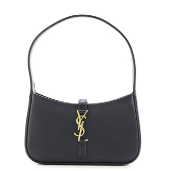 Saint Laurent Le 5 a 7 Hobo Leather Mini