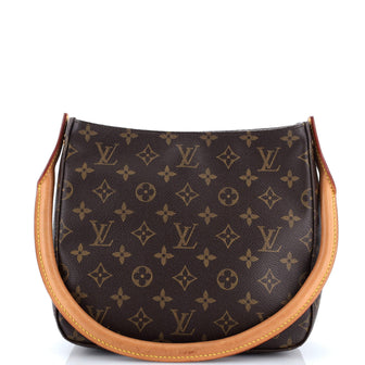 Louis Vuitton Looping Handbag Monogram Canvas MM