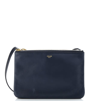 Celine Trio Crossbody Bag Leather Small