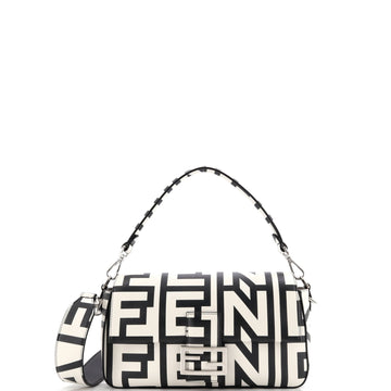 Fendi x Marc Jacobs Baguette NM Bag Printed Leather Medium