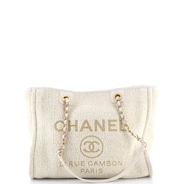 Chanel Deauville Tote Boucle Small