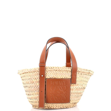 Loewe Basket Tote Raffia Small
