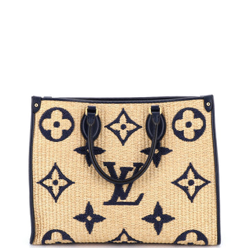 Louis Vuitton OnTheGo Tote Monogram Giant Raffia MM