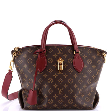 Louis Vuitton Flower Zipped Tote Monogram Canvas MM