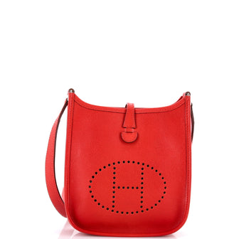 Hermes Long Strap Evelyne Bag Epsom TPM