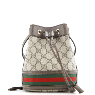 Gucci Ophidia Bucket Bag GG Coated Canvas Mini