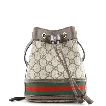Gucci Ophidia Bucket Bag GG Coated Canvas Mini
