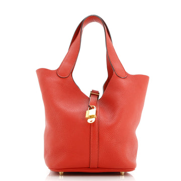 Hermes Picotin Lock Bag Clemence MM