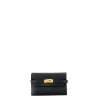 Hermes Kelly Trifold Wallet Epsom Medium