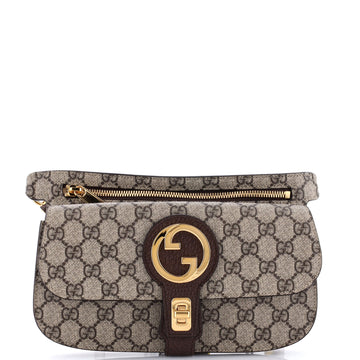 Gucci Blondie Flap Pocket Belt bag GG Coated Canvas