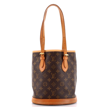 Louis Vuitton Petit Bucket Bag Monogram Canvas