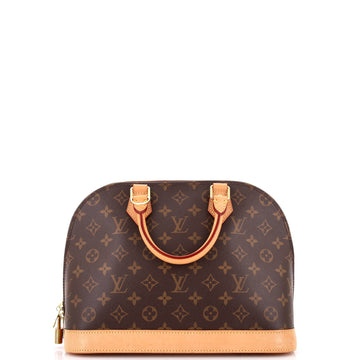 Louis Vuitton Alma Handbag Monogram Canvas PM