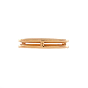 Hermes Ariane Wedding Band Ring 18K Rose Gold Small