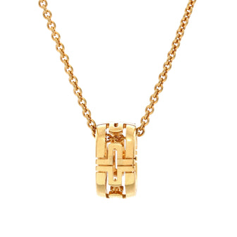 Bvlgari Parentesi Pendant Necklace 18K Yellow Gold