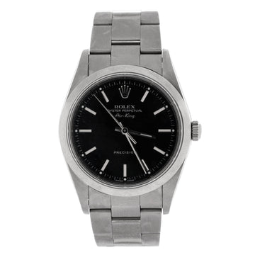 Rolex Oyster Perpetual Air King Automatic Watch Stainless Steel 34