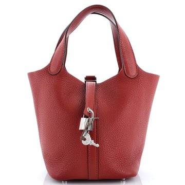 Hermes Picotin Lock Bag Clemence PM