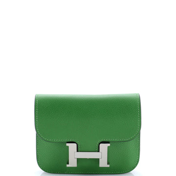 Hermes Constance Slim Wallet Evercolor