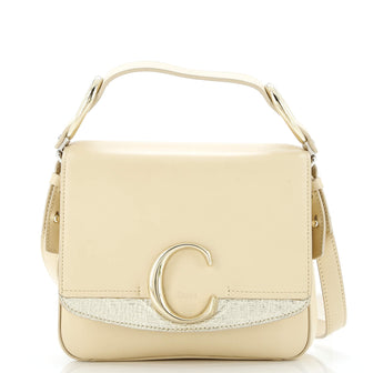 Chloe C Flap Bag Leather Small