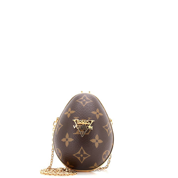 Louis Vuitton Egg Case Monogram Canvas and Leather