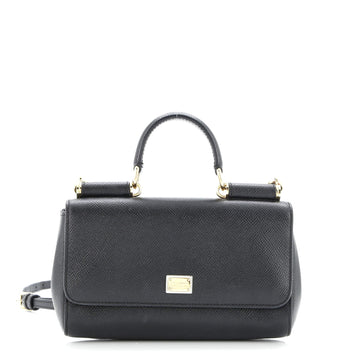 Dolce & Gabbana East West Miss Sicily Bag Leather Small