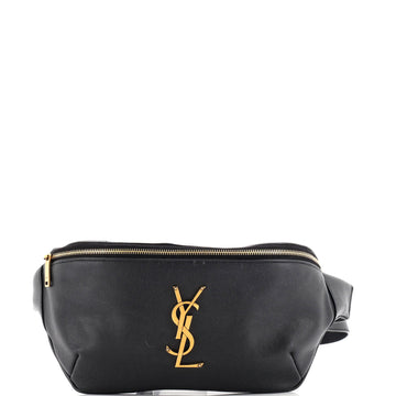 Saint Laurent Classic Monogram Belt Bag Leather