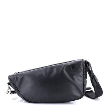 Burberry Shield Messenger Bag Leather Medium